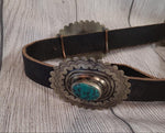 American Darling Scalloped Turquoise Belt