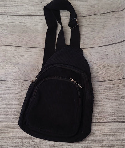 Corduroy Sling Bag