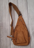 Leather/Suede Like Sling Bags