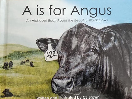 CJ Brown "A is for Angus" Book