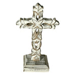 Distressed White Cross