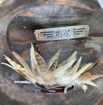 Fly Burnished Silver Tone Bangle Bracelet