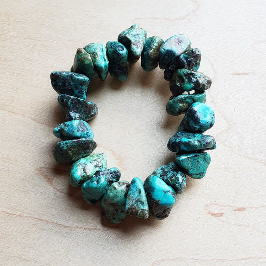 Chunky Natural Turquoise Bracelet Horse Creek Outfitters