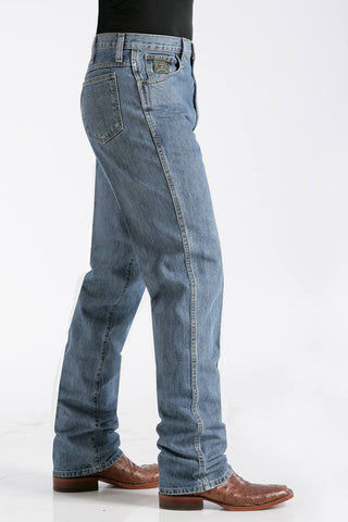 Cinch Men's Green Label Jeans-Medium Stonewash