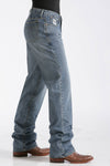 Cinch Men's White Label Jeans-Medium Stone