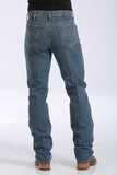 Cinch Men’s Slim Fit Silver Label Jeans-Medium Stonewash