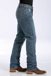 Cinch Men’s Slim Fit Silver Label Jeans-Medium Stonewash