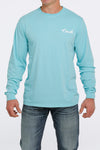 Cinch Men’s Light Blue Tee