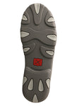 Twisted X Women's Grey Tooled Boat Shoe Driving Mocs