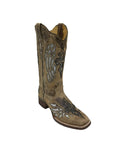 Cowtown Women's Cross & Wings Boot