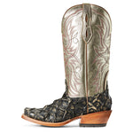 Ariat Women's Derby Metallic Gold Big Bass Boot