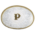 Montana Silversmiths Medium Oval Initial Buckle
