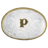 Montana Silversmiths Medium Oval Initial Buckle