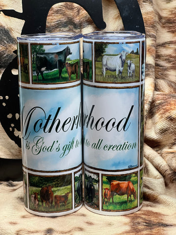CJ Brown “Motherhood” Tumbler