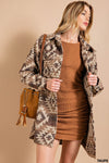 Aztec Women’s Taupe Car Coat