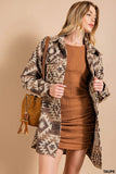 Aztec Women’s Taupe Car Coat