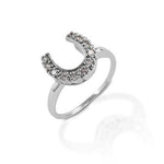 Kelly Herd Horseshoe Ring -Sterling Silver