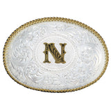 Montana Silversmiths Medium Oval Initial Buckle