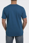 Cinch Denim Tee- Heather Teal