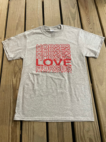 Loves Horses Tee