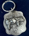 Montana Silversmiths Keychain-Pig Silver