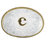 Montana Silversmiths Medium Oval Initial Buckle