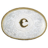 Montana Silversmiths Medium Oval Initial Buckle