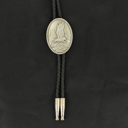 Double S Flying Eagle Bolo - Pewter