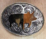 Gold Pig Buckle