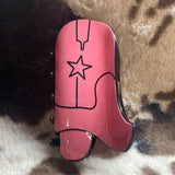 Pink Boot Claw Clip