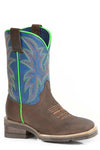 Roper Boy’s Embroidered Blue Boot