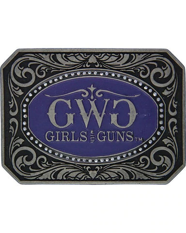 Girl’s with Guns Purple Buckle