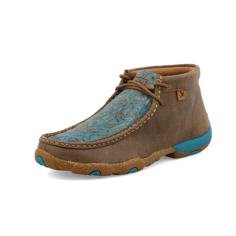 Twisted X Women’s Bomber & Turquoise Driving Moc