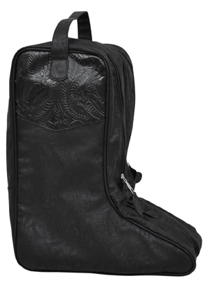 Black/Brown Boot Bag