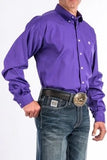 Cinch Men’s Solid Purple Shirt