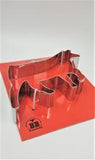 Walking Show Steer Cookie Cutter