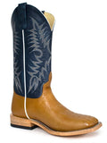 Horse Power Men's Antique Saddle Smooth Ostrich Boot
