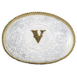 Montana Silversmiths Medium Oval Initial Buckle