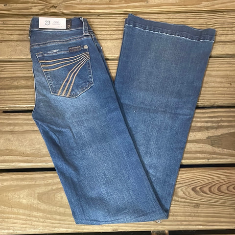 7 For All Mankind Dojo Original Trouser-Topaz