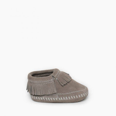 Minnetonka Infant Riley Bootie Grey