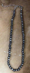 Faux 4mm Navajo Pearl Necklace