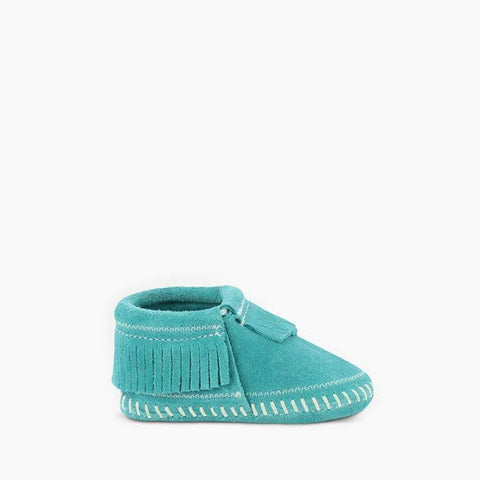Minnetonka Infant Riley Bootie Turquoise