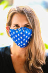 Serape or Blue with Stars Face Mask