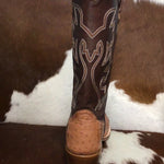 Cowtown Men's Ostrich Quill Boot