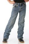 Cinch Boy’s White Label Jeans-Light Stone
