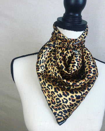 Youth Cheetah Print Wild Rag