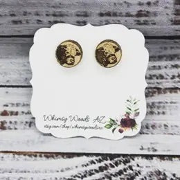 Hereford Wooden Post Earrings