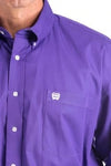 Cinch Men’s Solid Purple Shirt