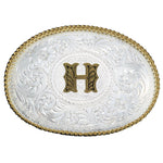 Montana Silversmiths Medium Oval Initial Buckle
