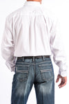 Cinch Men's Solid White Shirt